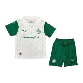 Virallinen pelipaita Palmeiras Vieras 2025-26 Lyhythihainen - Lasten ( + Lyhyet housut )